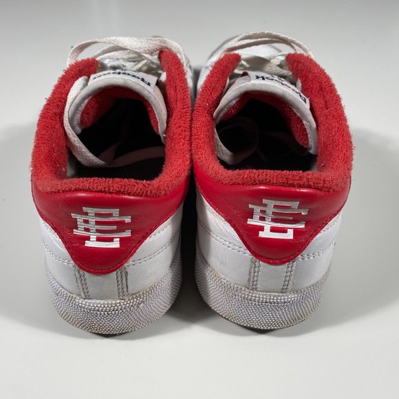 Reebok x Eric Emanuel Club C 85 White / Red mens size US 9.5 - Picture 5 of 7
